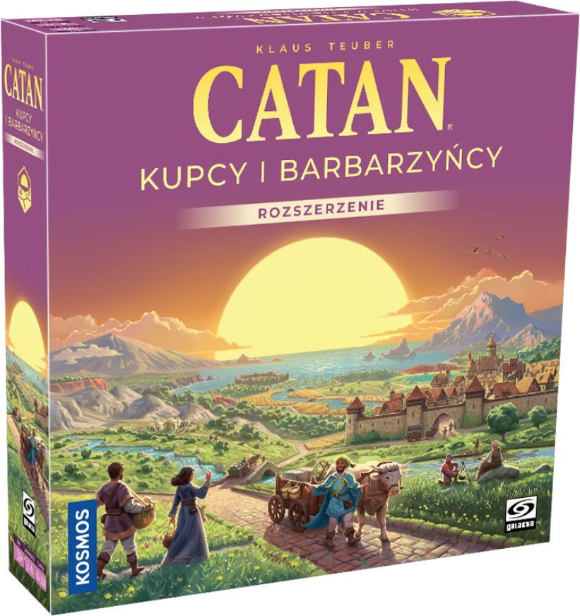 Galakta Dodatek do gry Catan: Kupcy i Barbarzyńcy (edycja 2025)