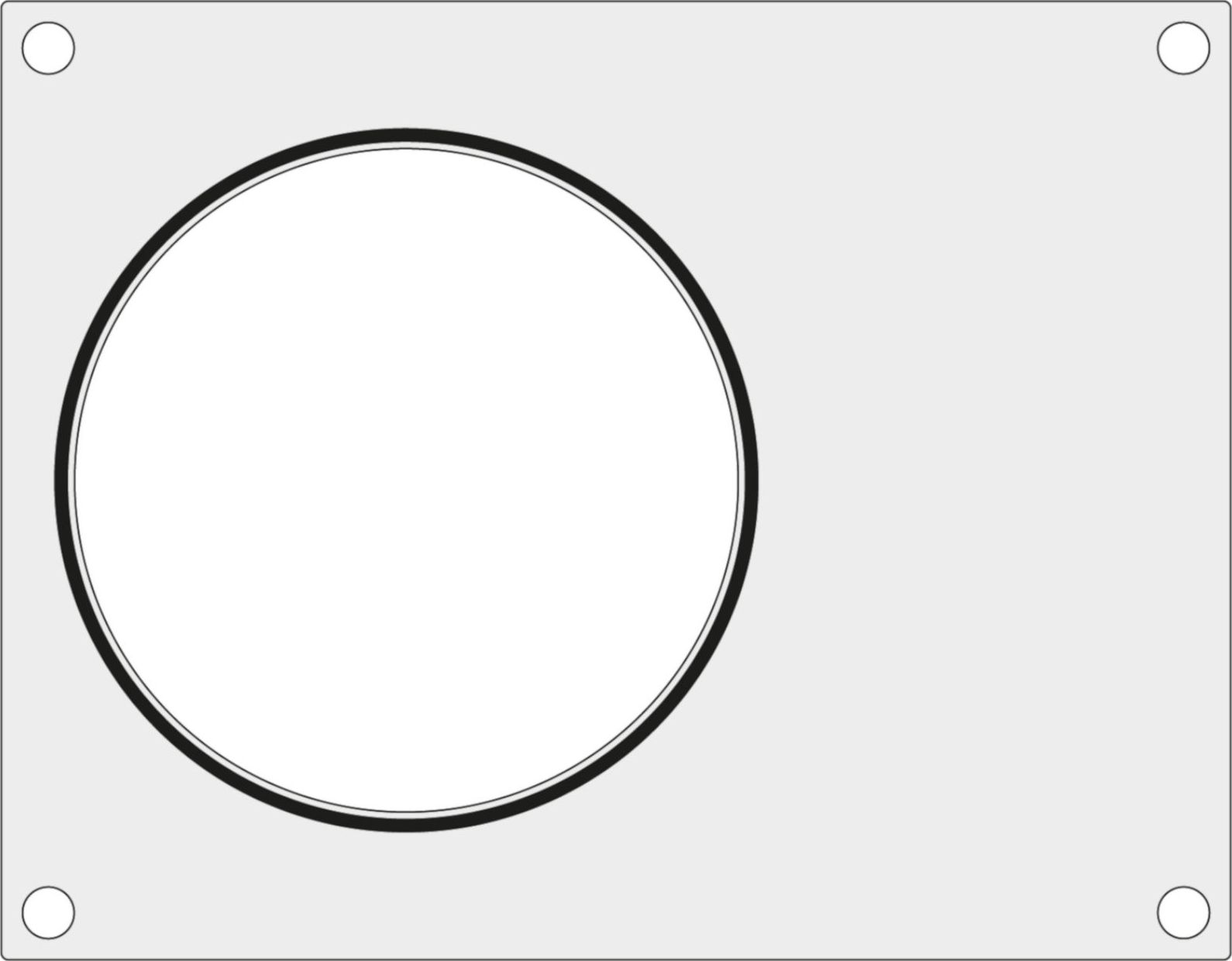 Hendi Matryca forma do zgrzewarek BOKAMA na pojemnik na zupę śr. 165 mm - Hendi 805909 Matryca forma do zgrzewarek BOKAMA na pojemnik na zupę śr. 165