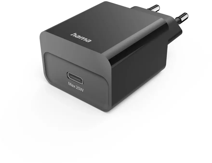 Ładowarka Hama ŁADOWARKA 20W USB-C, CZARNA