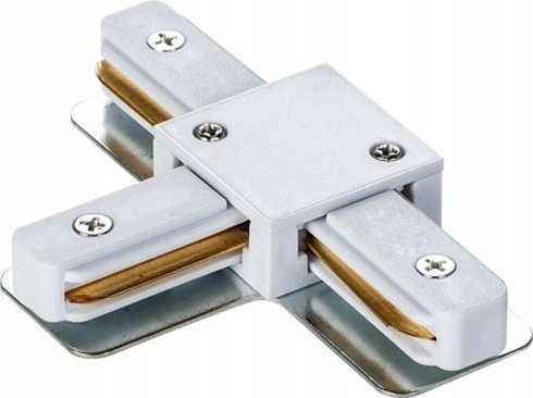 DPM Złączka typu "T" do szyny natynkowej, biała, X-LINE