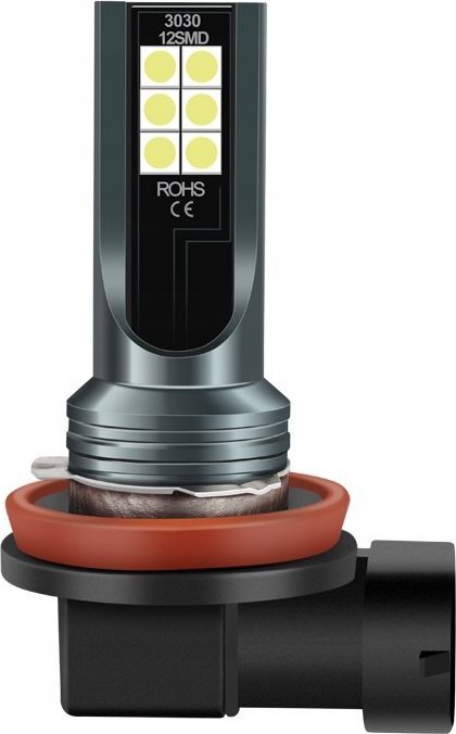 SKLEPLEDY ŻARÓWKA LED H11 35W 3000LM 12V DRL DZIENNE 12 SMD