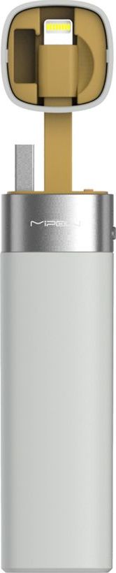 Powerbank MiPow Power Tube 3000L 3000mAh Szary