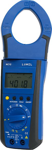 Lumel Miernik cęgowy 1000A AC/DC /z atestem (NC12 200P1)