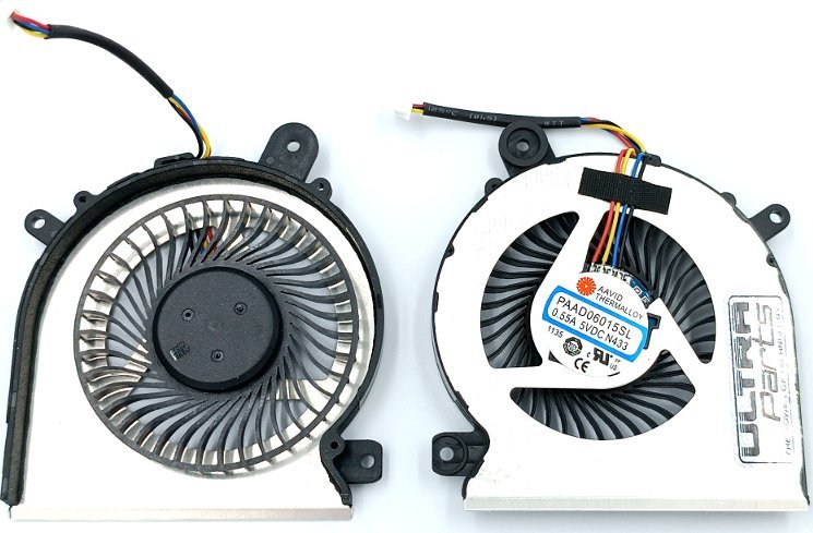 Wentylator Ultra Parts Wentylator MSI GF66 GF76 GL66 GL76 KATANA GPU PABD08008SH PAAD06015SL