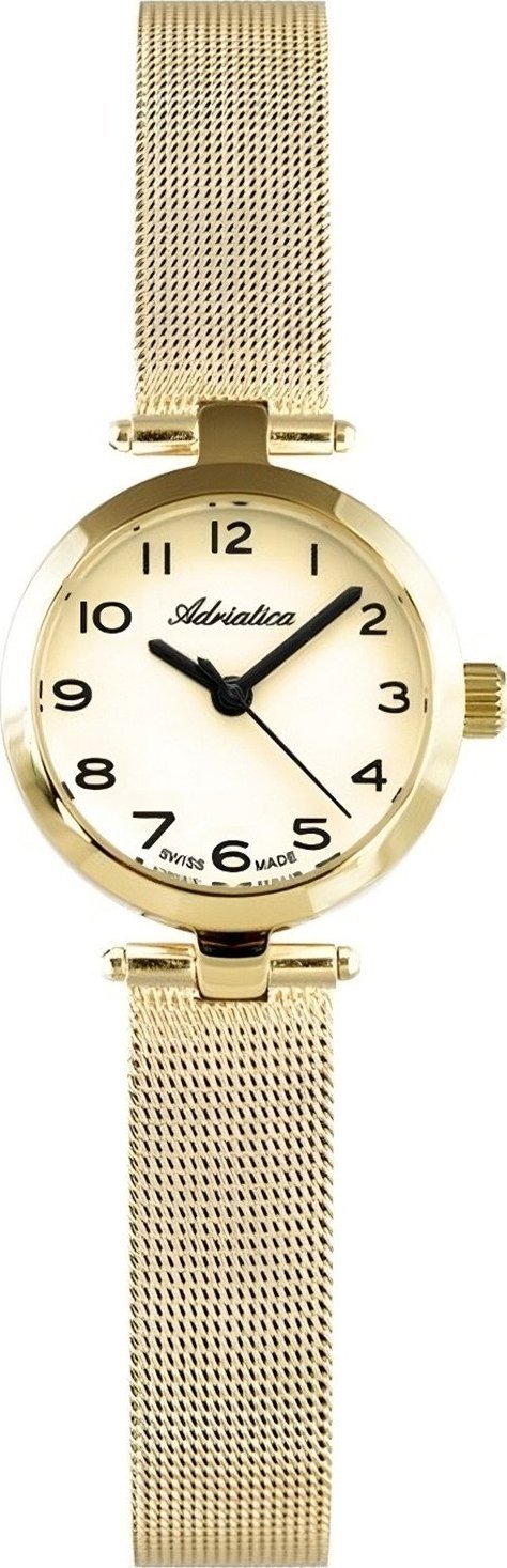 Zegarek Adriatica Zegarek damski Adriatica A3435.1121Q złoty