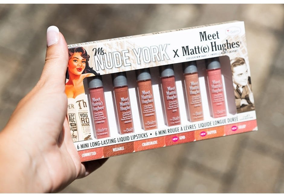 THE BALM_Meet Matte Hughes Mini pomadka do ust 6x1,2ml