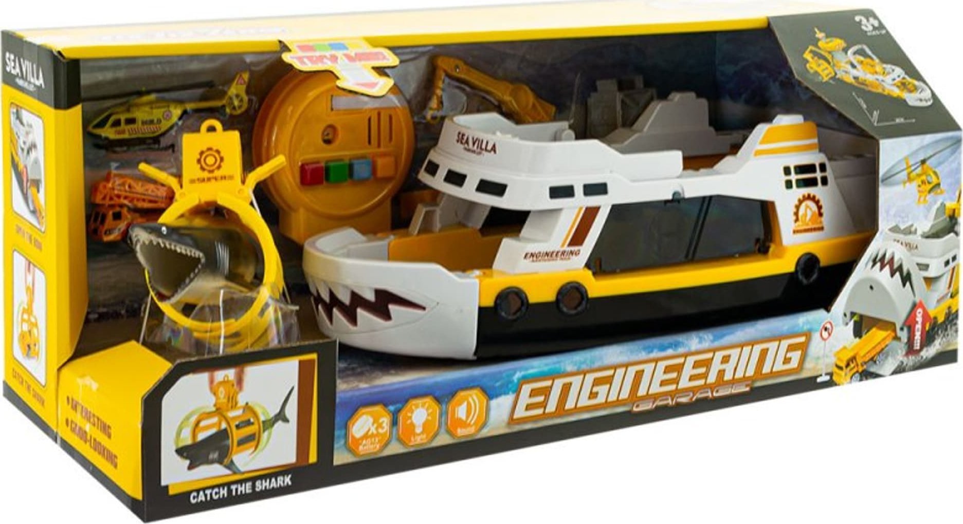 EUROBABY ZABAWKI Zabawka statek budowlany