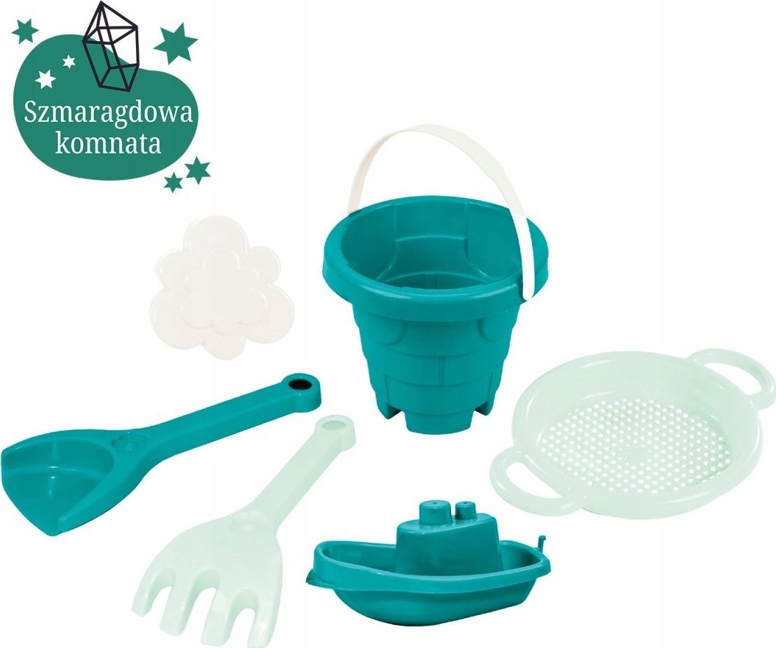 Wader MORSKI ZAMEK ZESTAW DO PIASKU 6 EL. WADER 41134