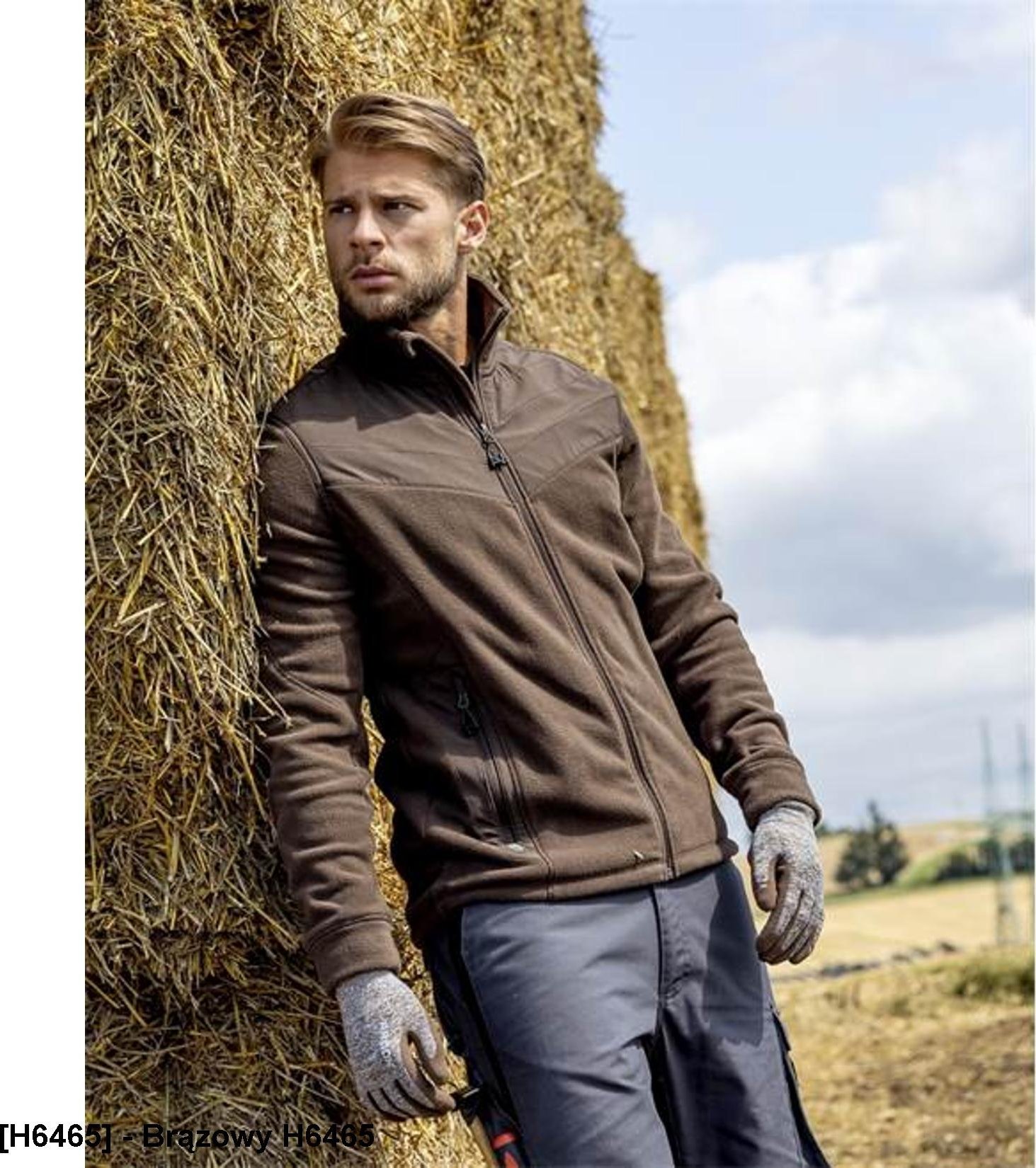 Ardon ARDON SoftFLEECE COMBO - ardon bluza - Brązowy H6465 S