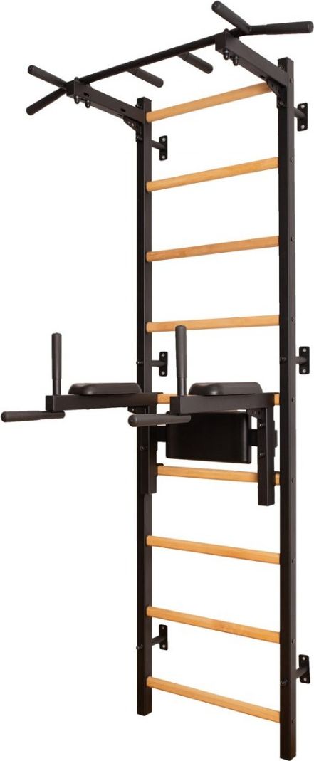 BenchK Drabinka gimnastyczna z drążkiem i poręczą do ćwiczeń (830580)