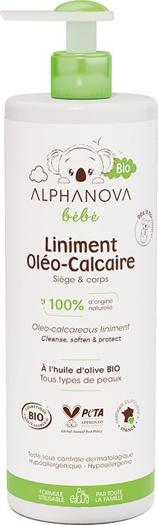 Alphanova Bebe Alphanova Bebe Bio, Delikatny Balsam Oliwny dla niemowląt, 400ml