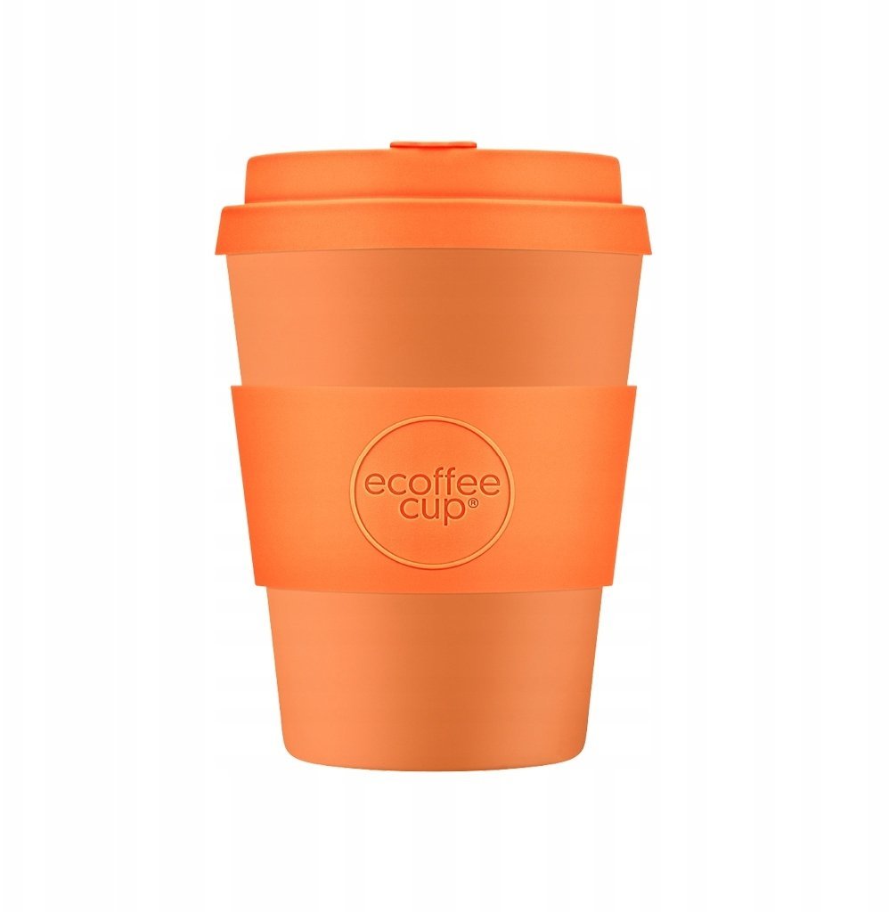 Ecoffee cup Kubek na wynos Eco* Cup Solid Colours Alhambra 350ml - Pomarańczowy