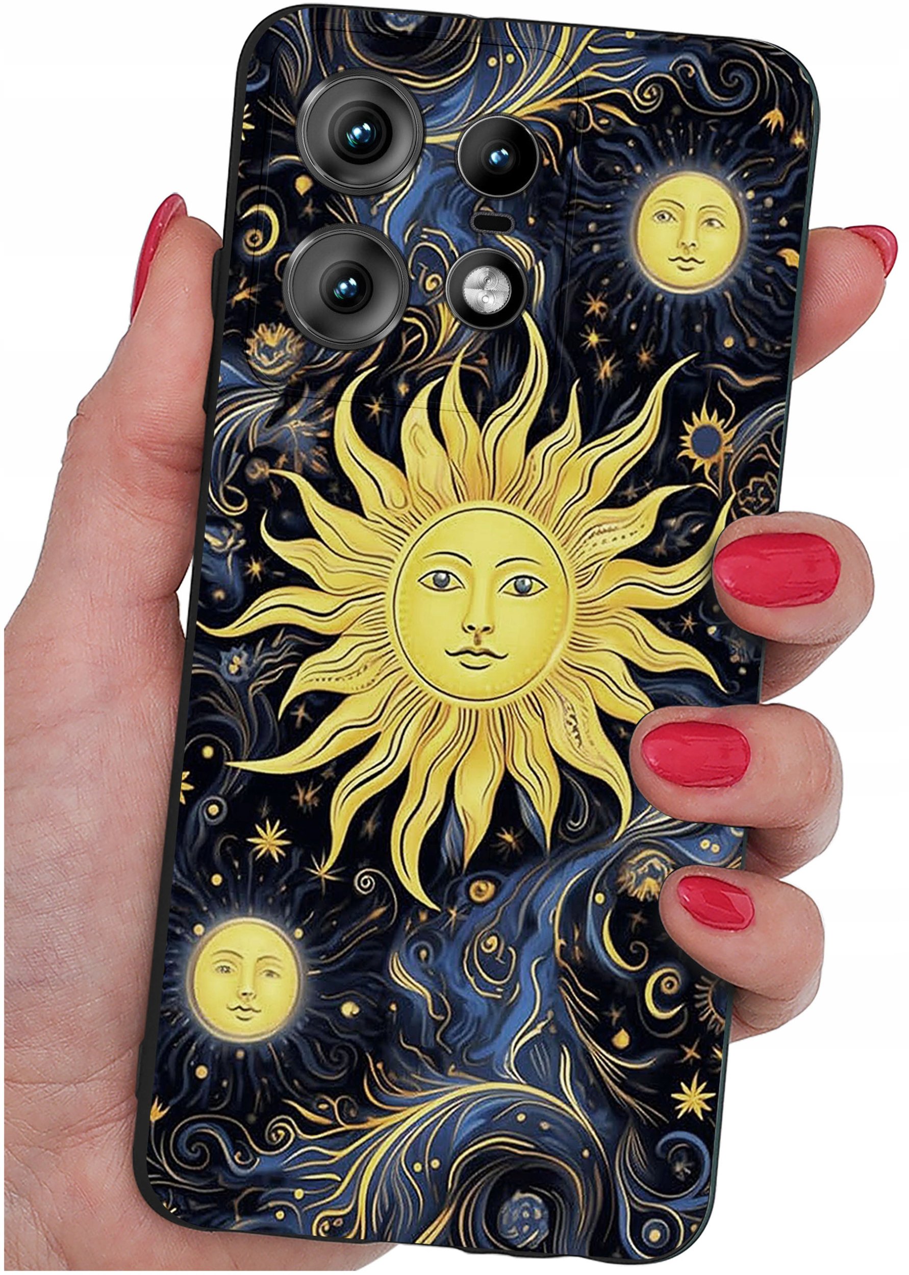 Etui do Motorola Moto EDGE 50 Pro WZORY |SILIKONOWE MATT CASE