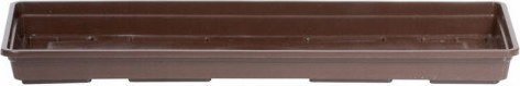 Prosperplast Podstawka pod doniczkę balkonową brązowa 44,5 cm Agro