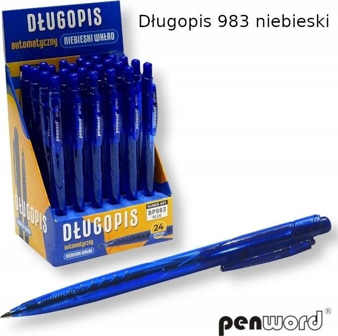 Polsirhurt Długopis niebieski (24szt)