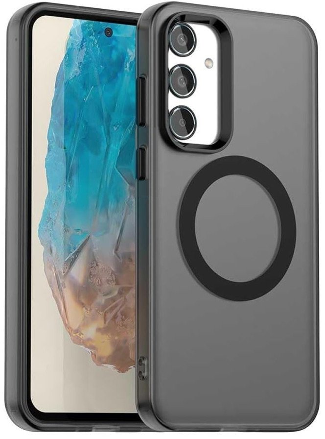 Etui Supero CandyCase do Galaxy M55 5G Magsafe, czarne