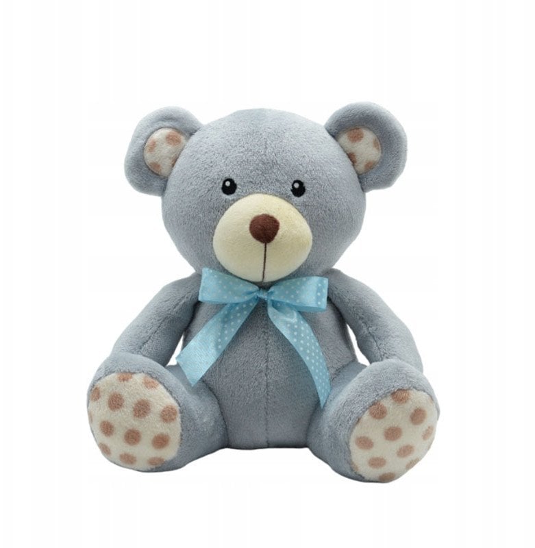 Maskotka Mi kropek szary 30 cm