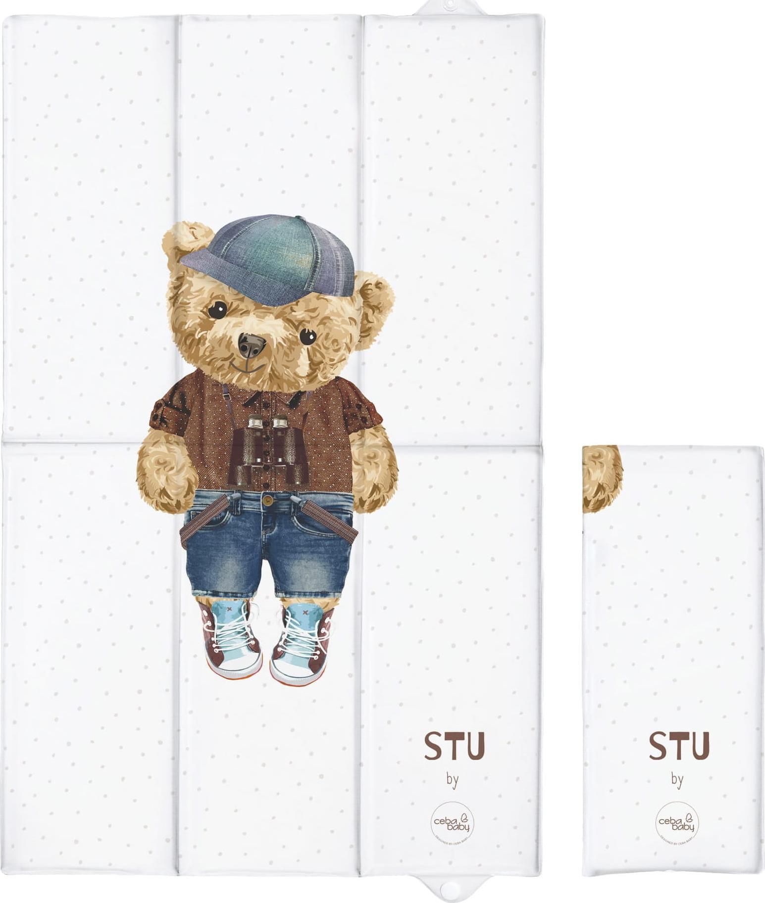 Ceba Składana mata do przewijania 50x80 Fluffy Puffy Stu Ceba