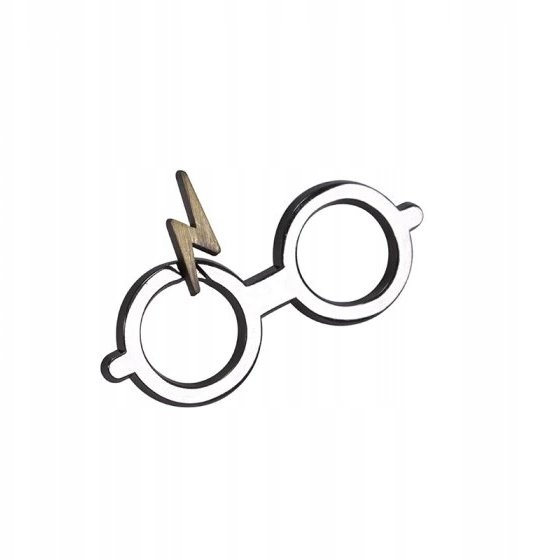 Harry Potter Przypinka metalowa - Okulary