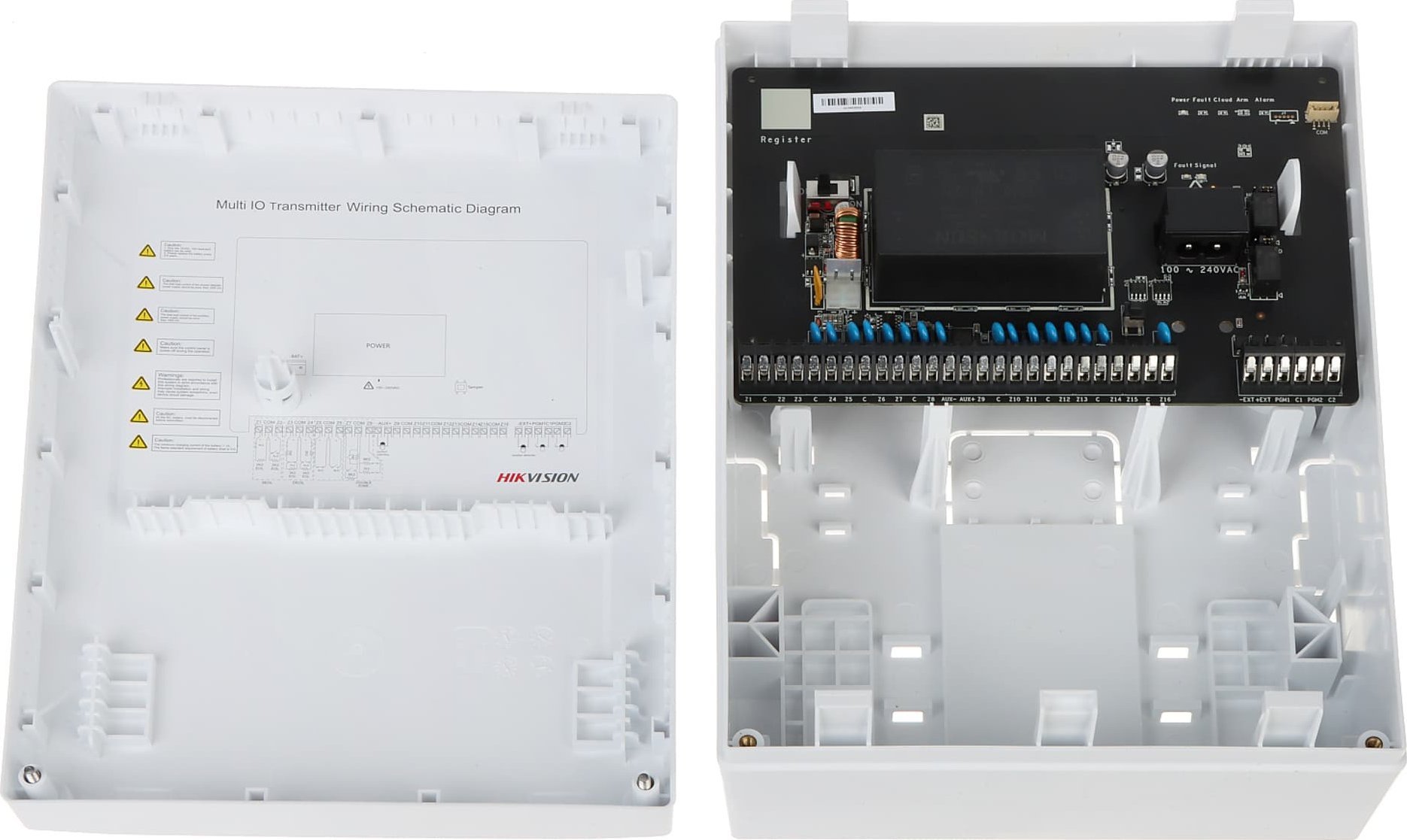 Hikvision Hikvision kelių įvesčių siųstuvas DS-PM1-I16O2-WE AX PRO