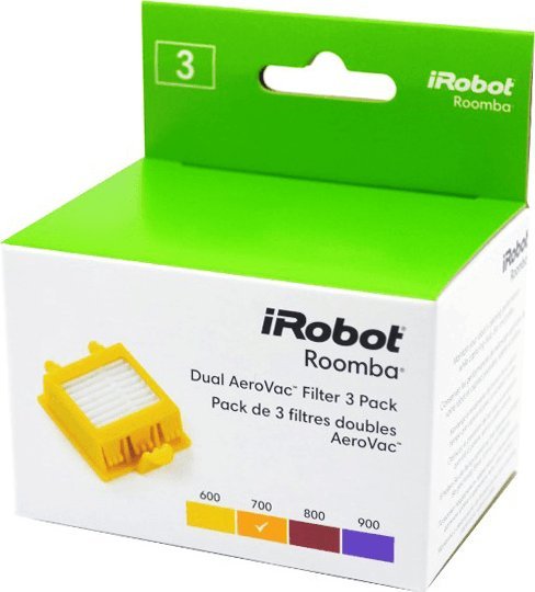 iRobot 6x Filtr powietrza HEPA AeroVac II do iRobot Roomba 700