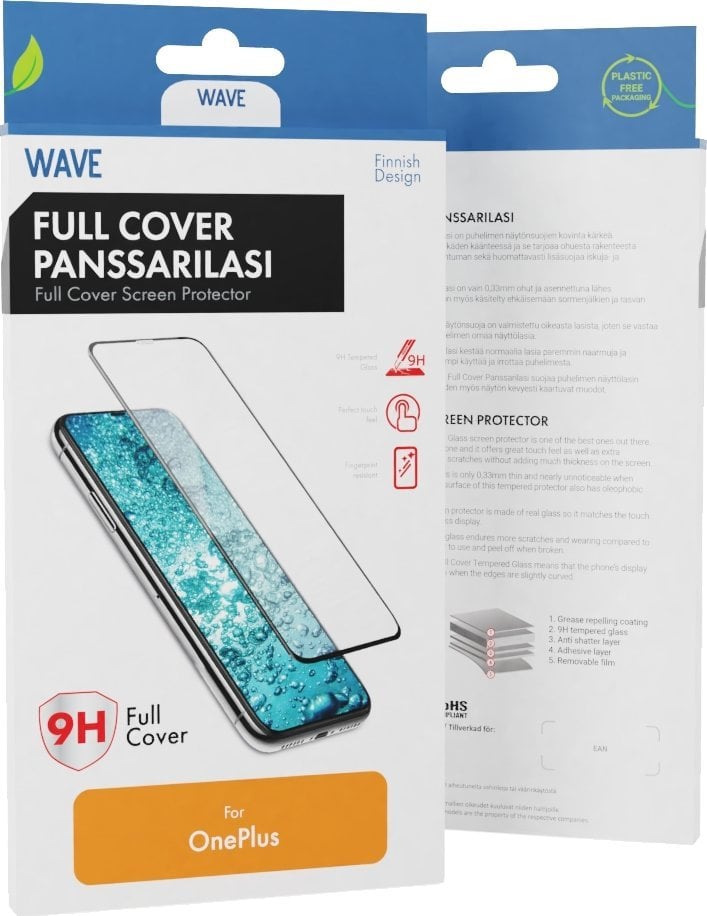 Wave Wave WAVE-FC-OP-9-BK mobile phone screen/back protector OnePlus 1 pc(s)