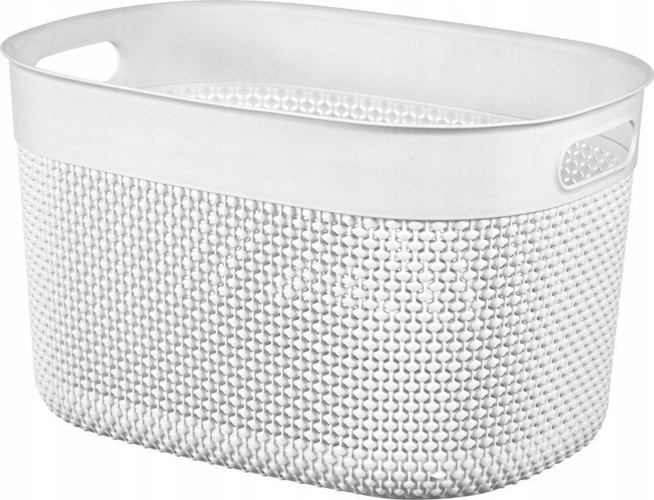 Kadax Curver Pudełko Koszyk 18L Pojemnik Biały Eko