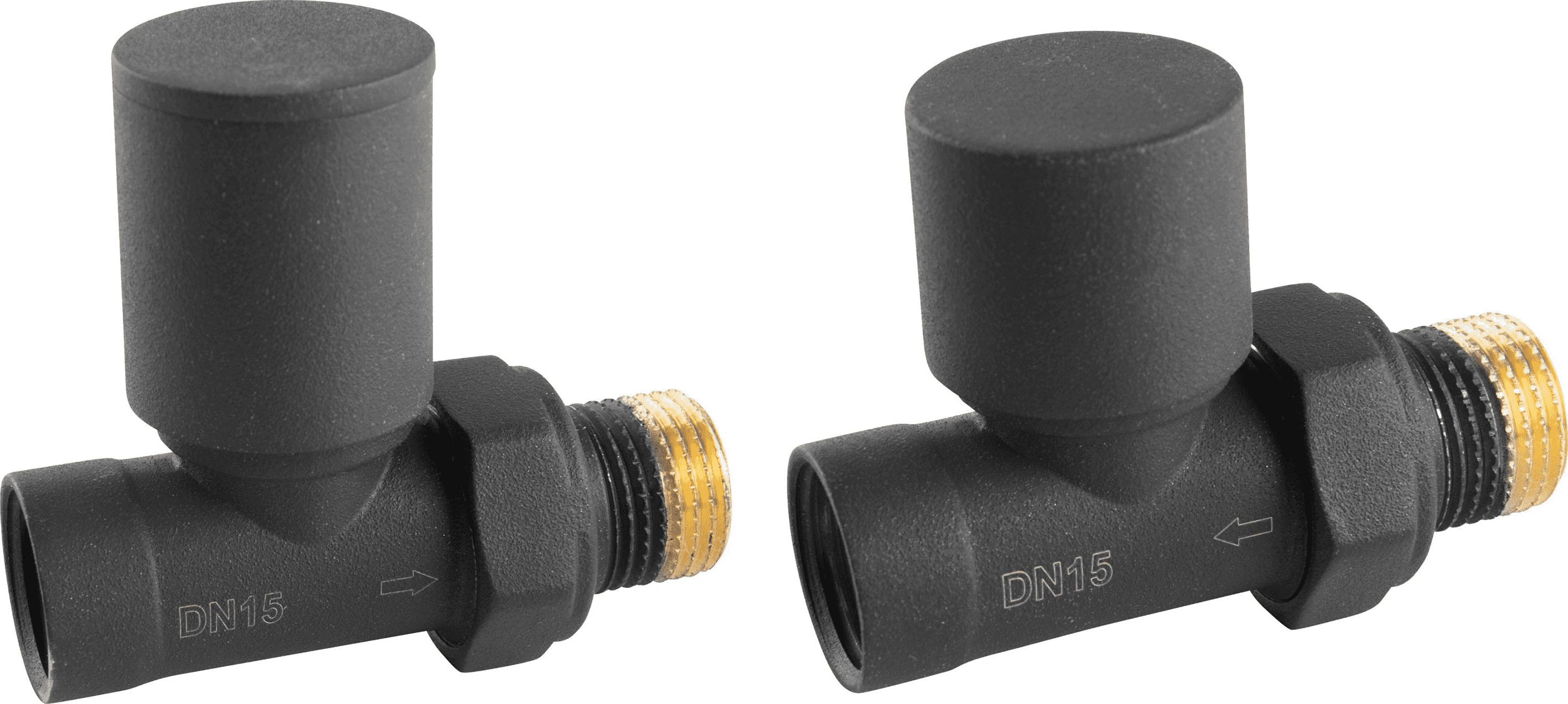 Ferro ZGB30AT dekoracyjny zestaw grzejnikowy prosty, antracyt (G.ZG.KPL.PR.FERRO-ANT)