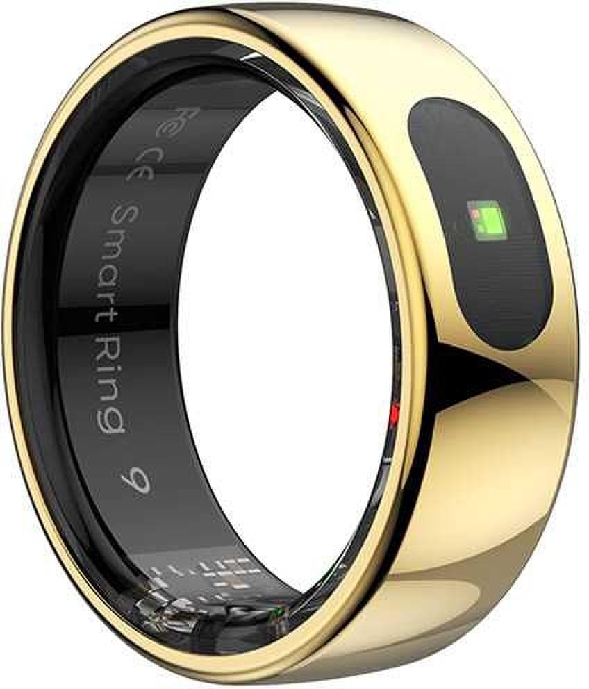 Smart RING PRO z�oty, t�tno, saturacja, monitor snu, aktywno��, roz 10, Powerton