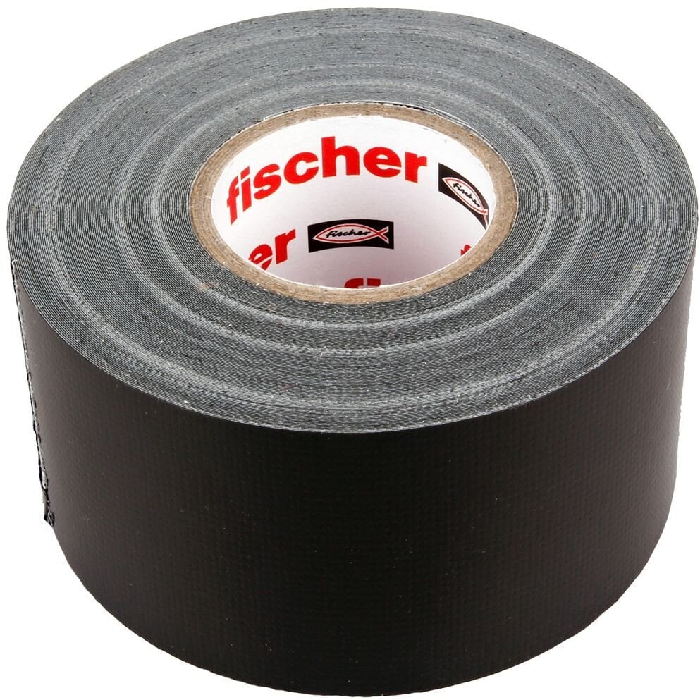 Fischer srebrna taśma klejąca Nadaje się do użytku wewnętrznym Przystosowane do użytku na zewnątrz 25 m Szary