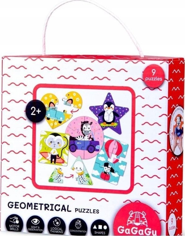 Hape GaGaGu. Puzzle geometryczne