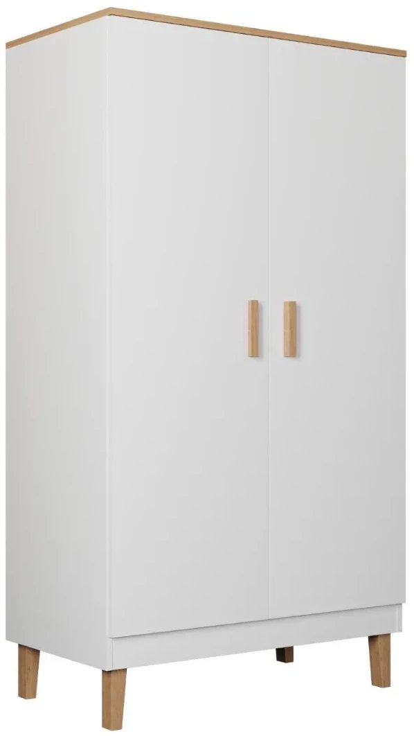 Szafa DENVER biała/hikora KOCOT MEBLE