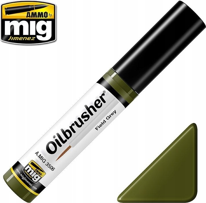 Vallejo Ammo: Oilbrusher - Field Green (10 ml)
