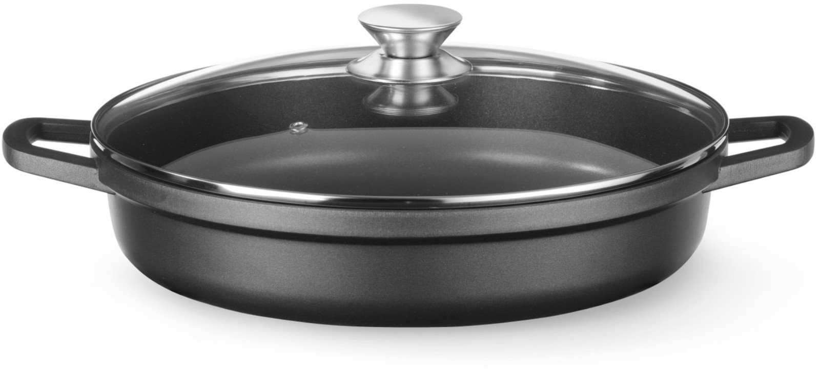 Garnek z pokrywką z powłoką nieprzywierającą 4.3 l 425x332x70 mm Garnek z pokrywką z powłoką nieprzywierającą 4.3 l 425x332x70 mm