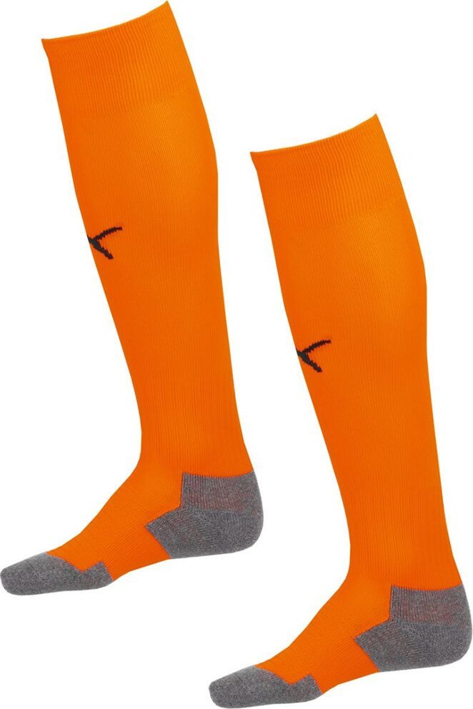Puma Getry piłkarskie Puma Liga Core Socks pomarańczowe 703441 08 39-42