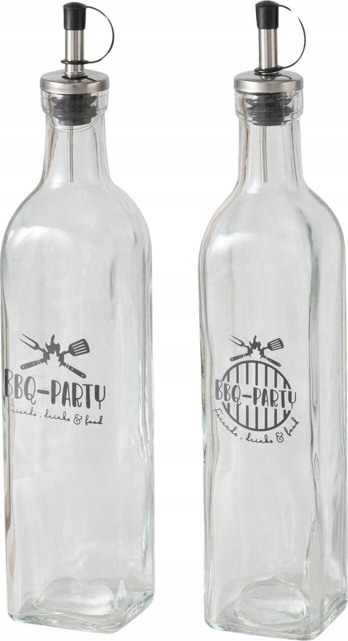 Butelki na dressing z dozownikiem BBQ, 500 ml, 2 szt.