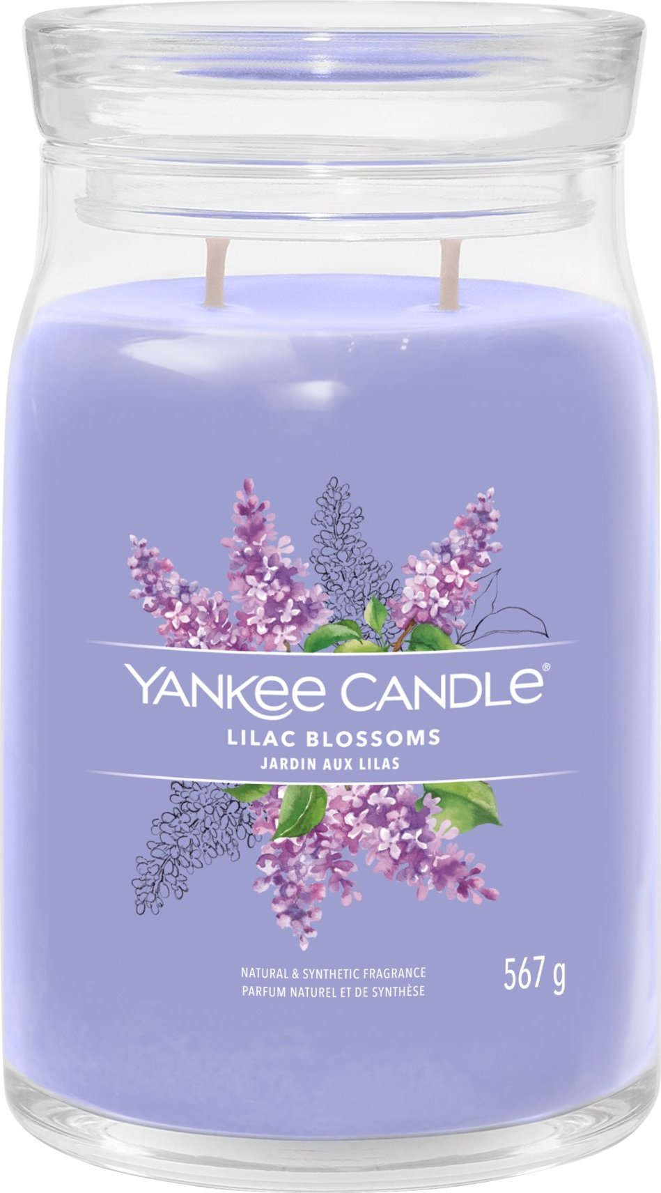 Yankee Candle Signature Lilac Blossoms Świeca Duża 567g