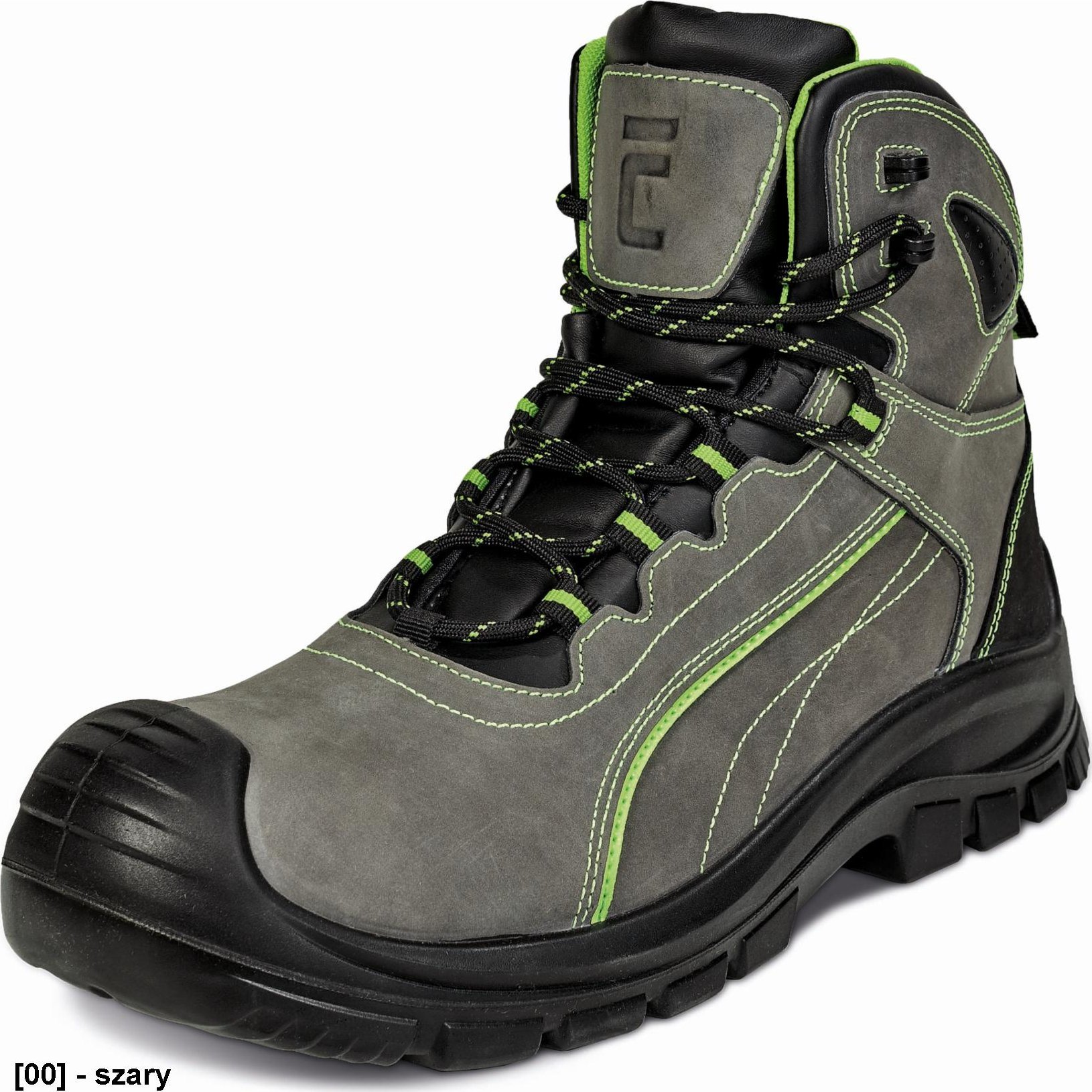 CERVA DERRIL ANKLE S3 SRC - skórzane wodoodporne trzewiki ochronne, kompozyt podnosek i wkładka, olejo i paliwo odporna podeszwa.... - brązowy 50