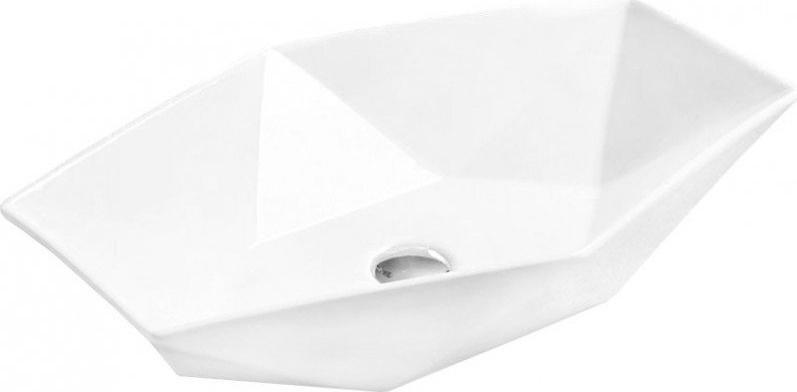 Umywalka Mexen Mexen Elena umywalka nablatowa 63 x 41 cm biała - 21476300