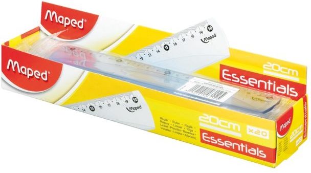 Maped Linijka Essantials 20cm 146112