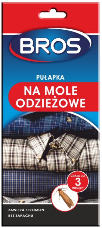 Bros Pułapka feromonowa na mole odzieżowe 1szt. (443)