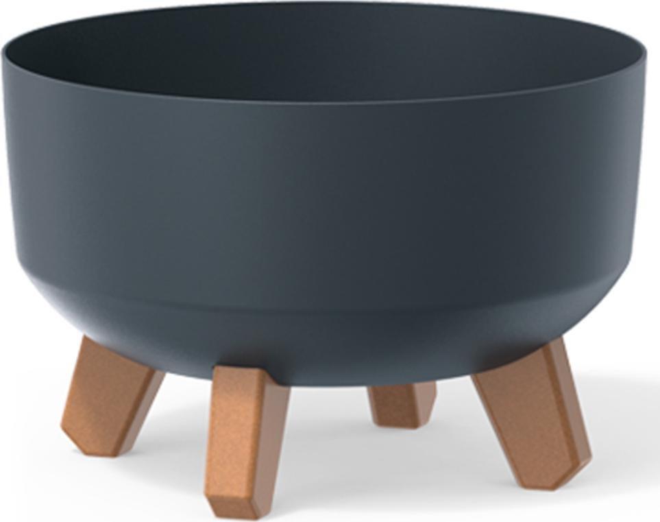 Prosperplast Doniczka Gracia Low DGRL240L antracytowa