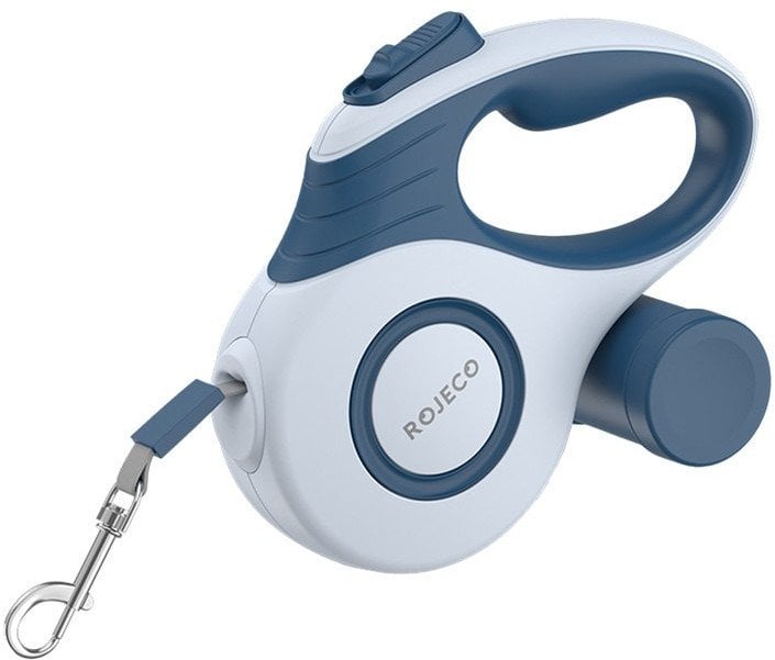 Smycz automatyczna 5m Rojeco A12 (niebieska) Rojeco