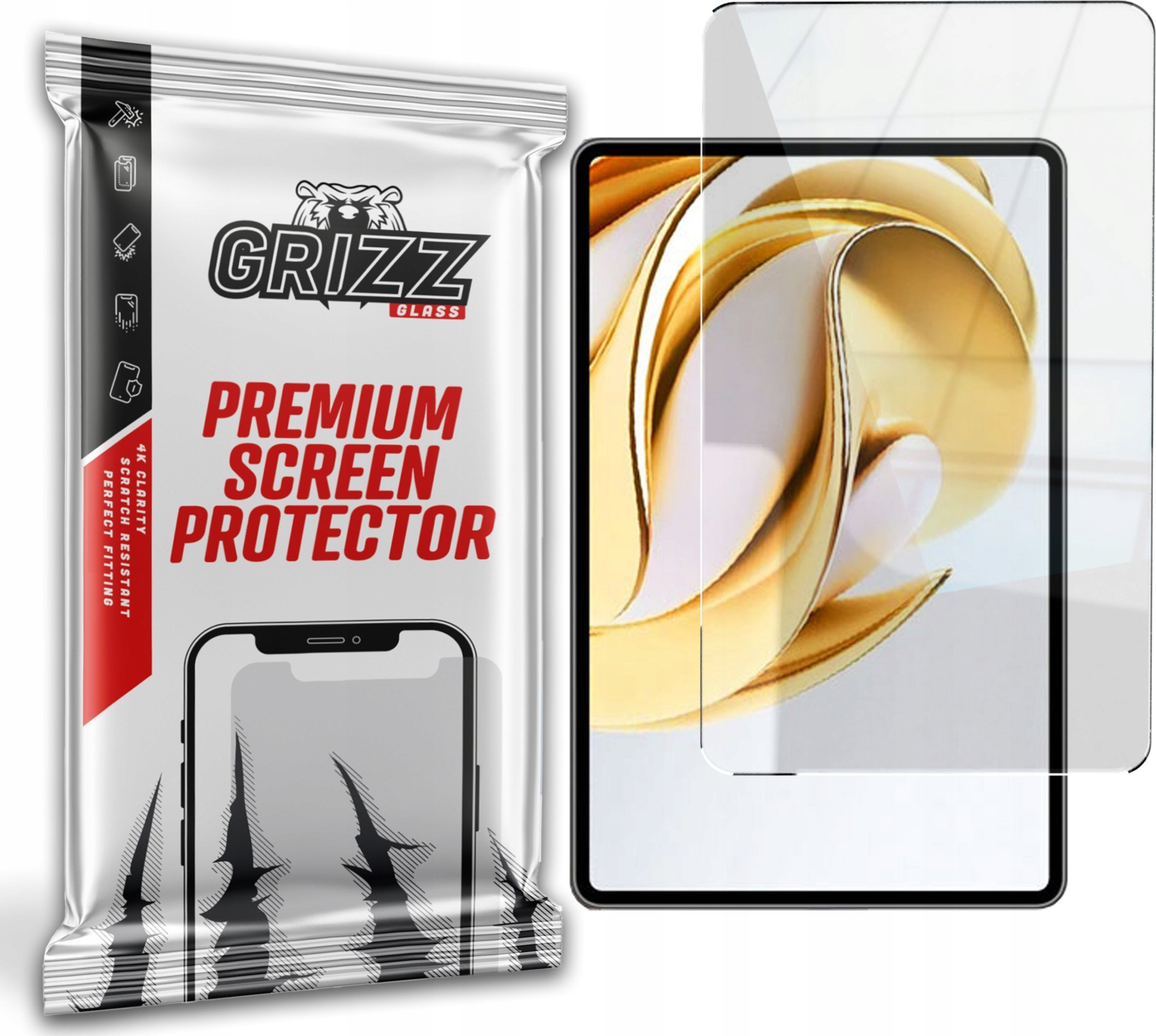 GrizzGlass Szkło hybrydowe GrizzGlass HybridGlass ZTE Axon Pad