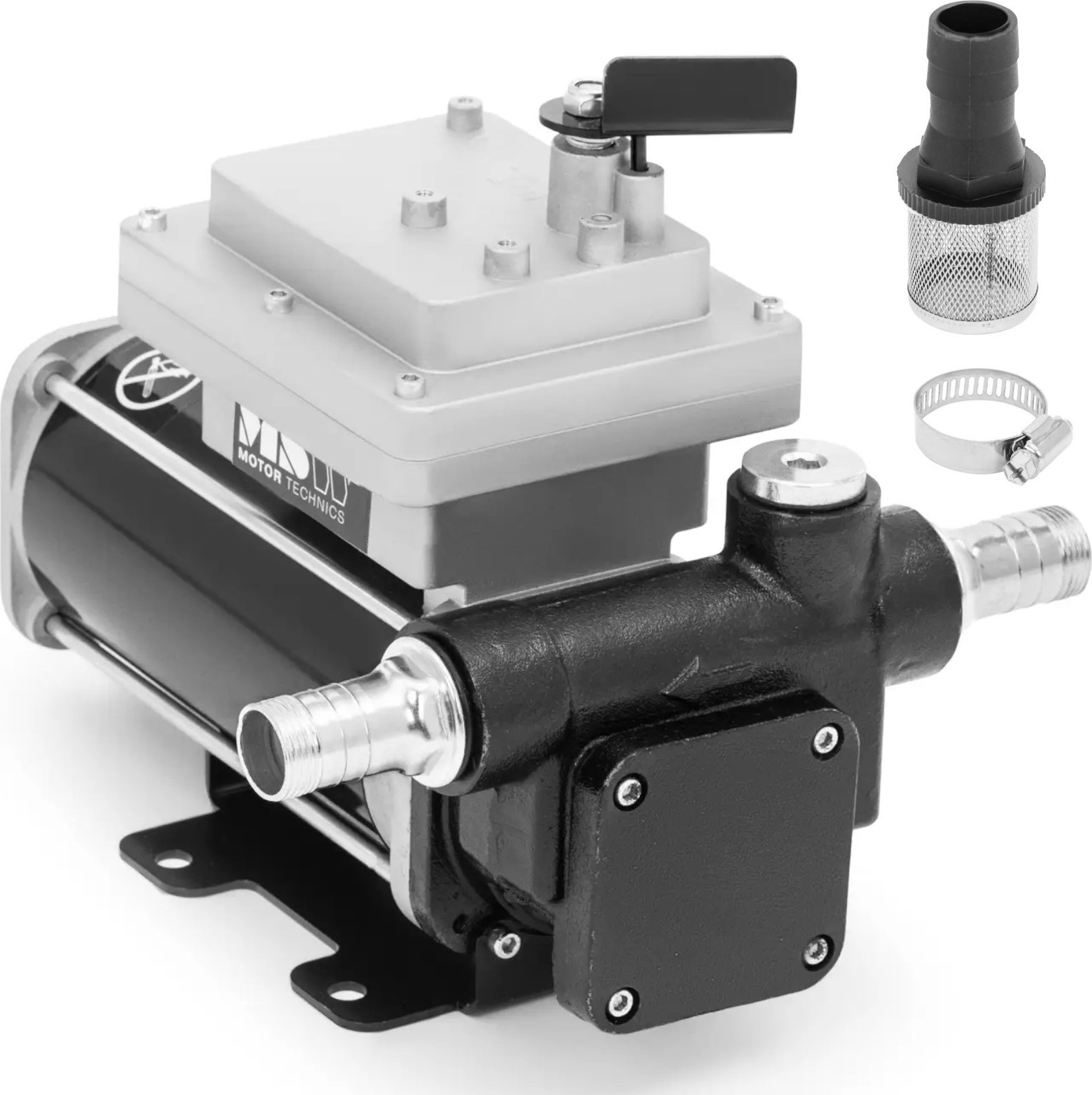 MSW Pompa samozasysająca do paliwa oleju nafty 57 l/min 1.2 bar do 12 m 370 W Pompa samozasysająca do paliwa oleju nafty 57 l/min 1.2 bar do 12 m 370