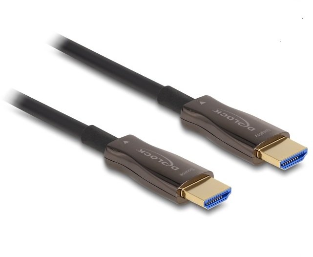DeLOCK Aktywny kabel optyczny HDMI w metalowej osłonie 8K 60 Hz 20 m