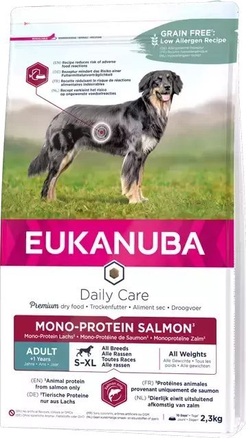 Eukanuba EUKANUBA Adult mono-protein, łosoś - 2,3 kg