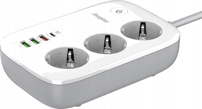 Listwa zasilająca Energizer z WiFi 3 gniazda EPB2500W02EU