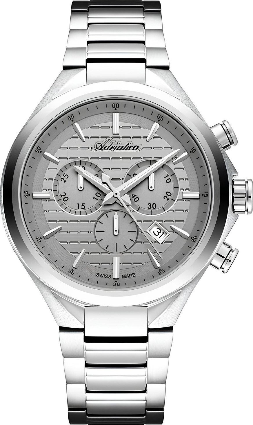 Zegarek Adriatica Zegarek męski Adriatica A8334.5117CH srebrny