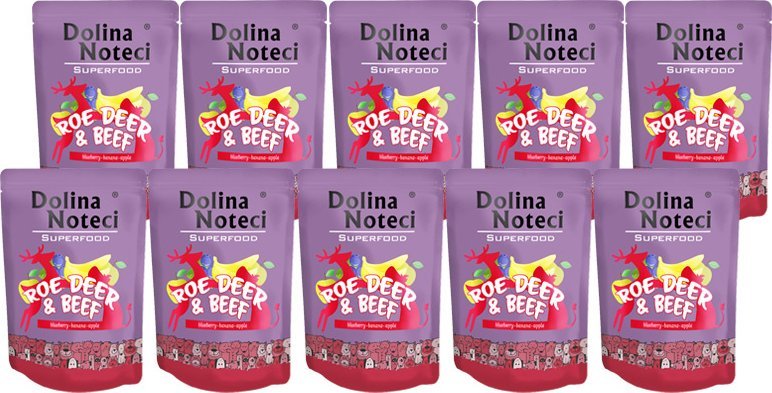Dolina Noteci Superfood z jeleniem 10x300g